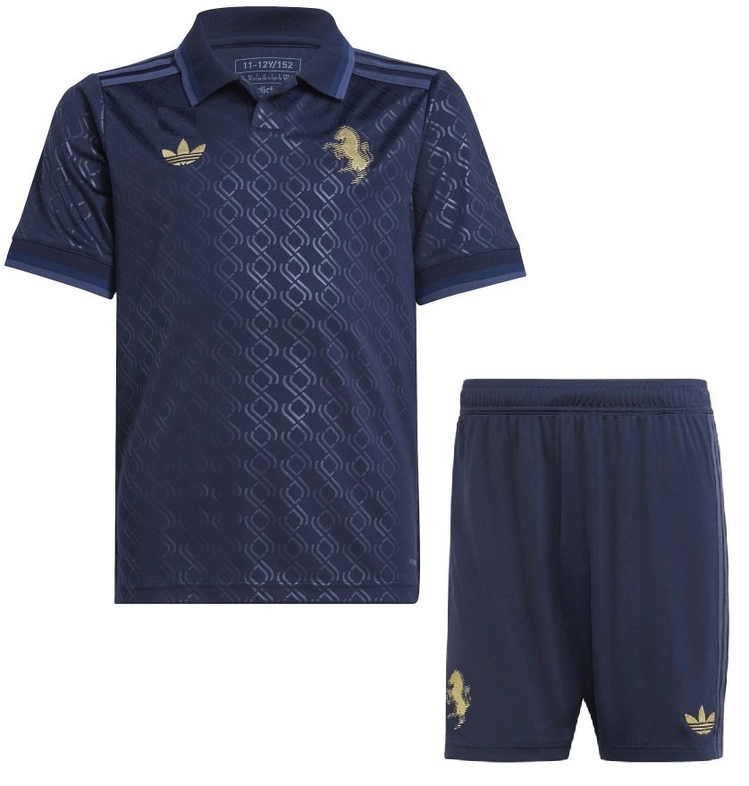 Kit infantil III Juventus 2024 2025 Adidas oficial 